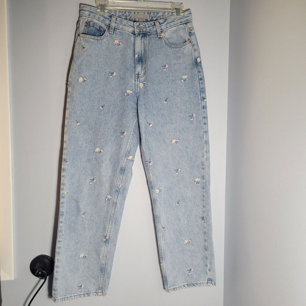 Poetry Athena High Rise Straight Jean Light Wash Ankle Capsole Womens Size 12